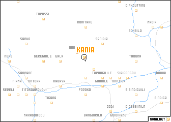 map of Kania