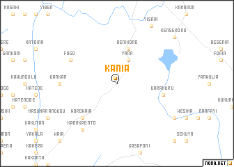 map of Kania