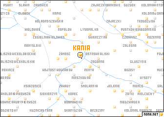 map of Kania