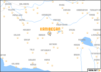 map of Kanibegan