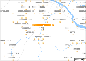 map of Kanibiramala