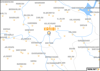 map of Kānī Bī