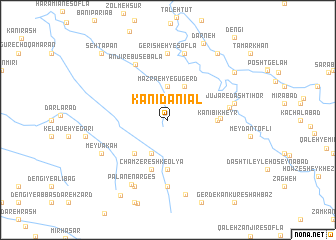 map of Kānī Dānīāl