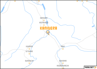 map of Kanidera