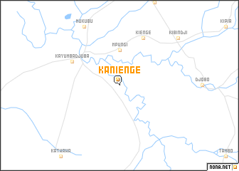 map of Kanienge