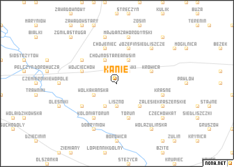 map of Kanie