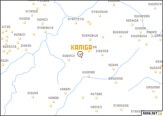 map of Kaniga