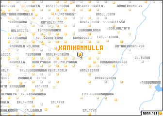 map of Kanihammulla