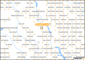 map of Kānihāri