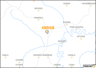 map of Kanika