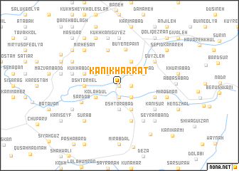 map of Kānī Kharrāţ