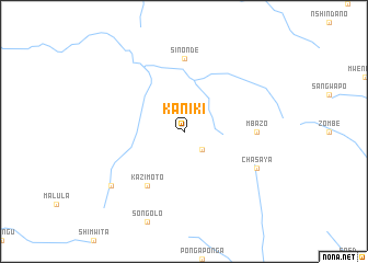 map of Kaniki