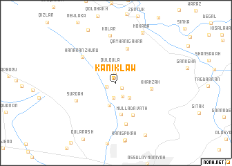 map of Kānī Klāw