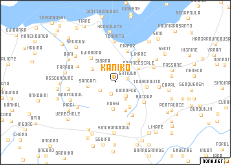 map of Kaniko