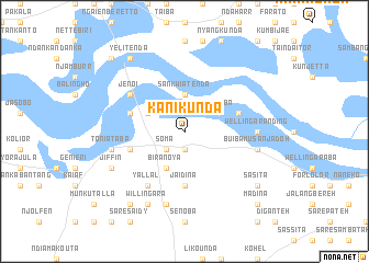 map of Kani Kunda