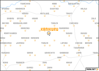 map of Kanikuru