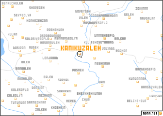 map of Kānī Kūzaleh