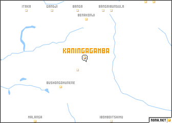 map of Kaninga-Gamba