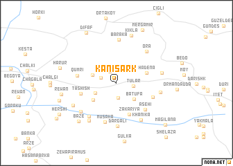map of Kānī Sārk