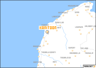 map of Kanitoon