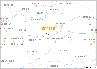 map of Kanits