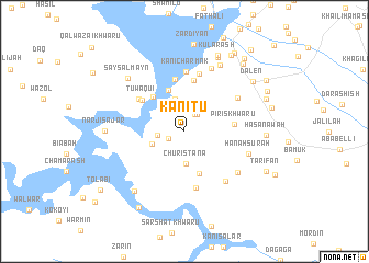 map of Kānī Tū