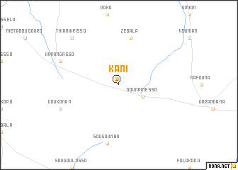 map of Kani