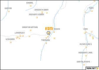 map of Kani