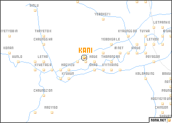 map of Kani