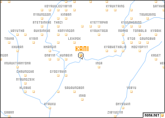 map of Kani