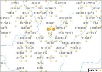 map of Kani