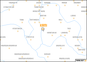 map of Kani