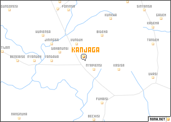 map of Kanjaga