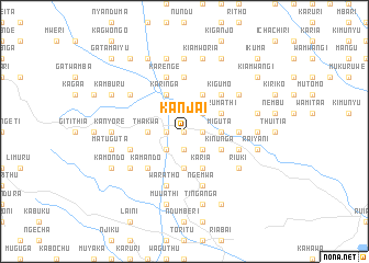 map of Kanjai