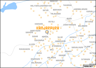 map of Kanjarpura