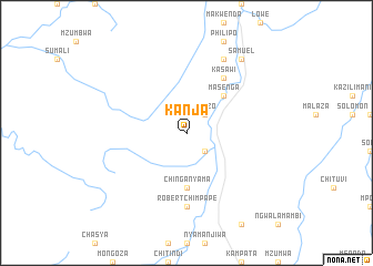map of Kanja