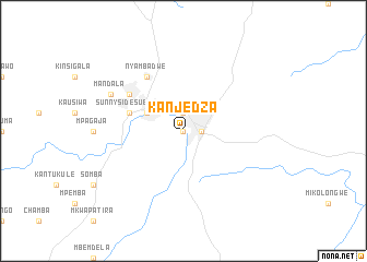 map of Kanjedza