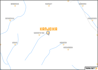 map of Kanjeika