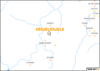map of Kanjelenjele