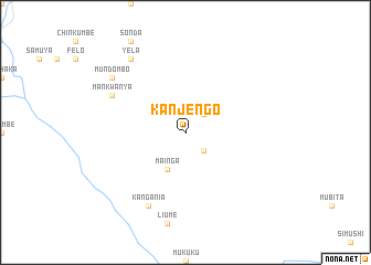 map of Kanjengo