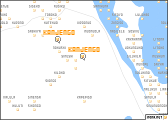 map of Kanjengo