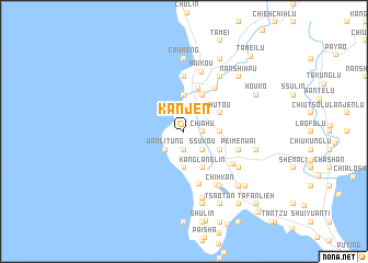 map of K\