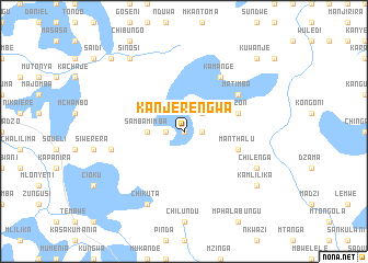 map of Kanjerengwa