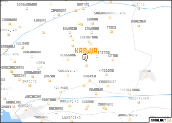 map of Kanjia