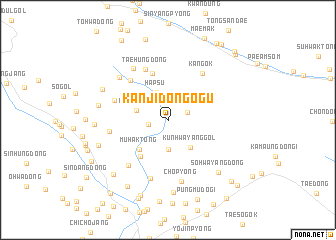 map of Kanjidongŏgu