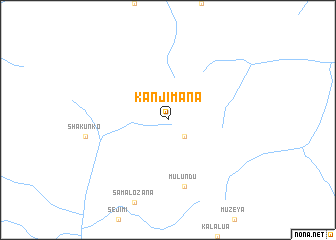 map of Kanjimana