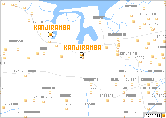 map of Kanjiramba