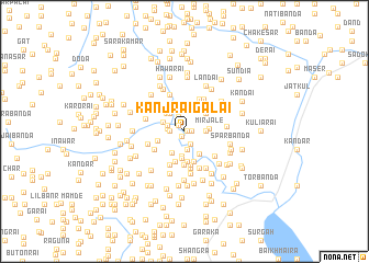 map of Kanjrai Galai