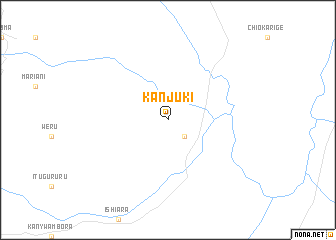 map of Kanjuki