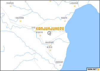 map of Kanjumjumere
